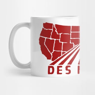 Des Moines Decal Mug